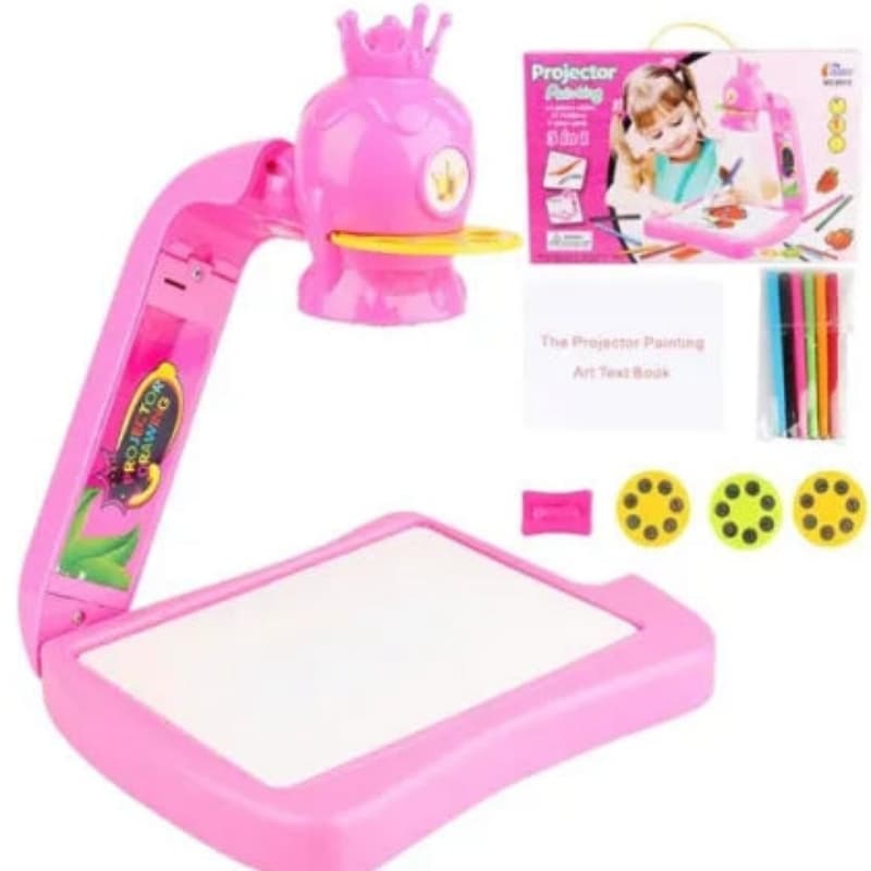 Kids Painting &  Drawing Projector Table