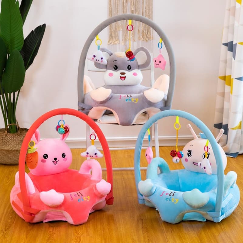 Floor Seat With Toy Bar