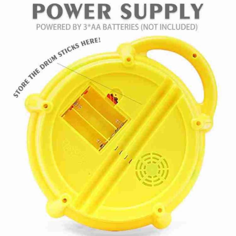 Musical Flash Drum Light & Music