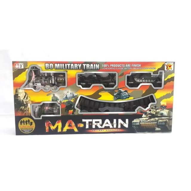 MA Army Train With Big Track