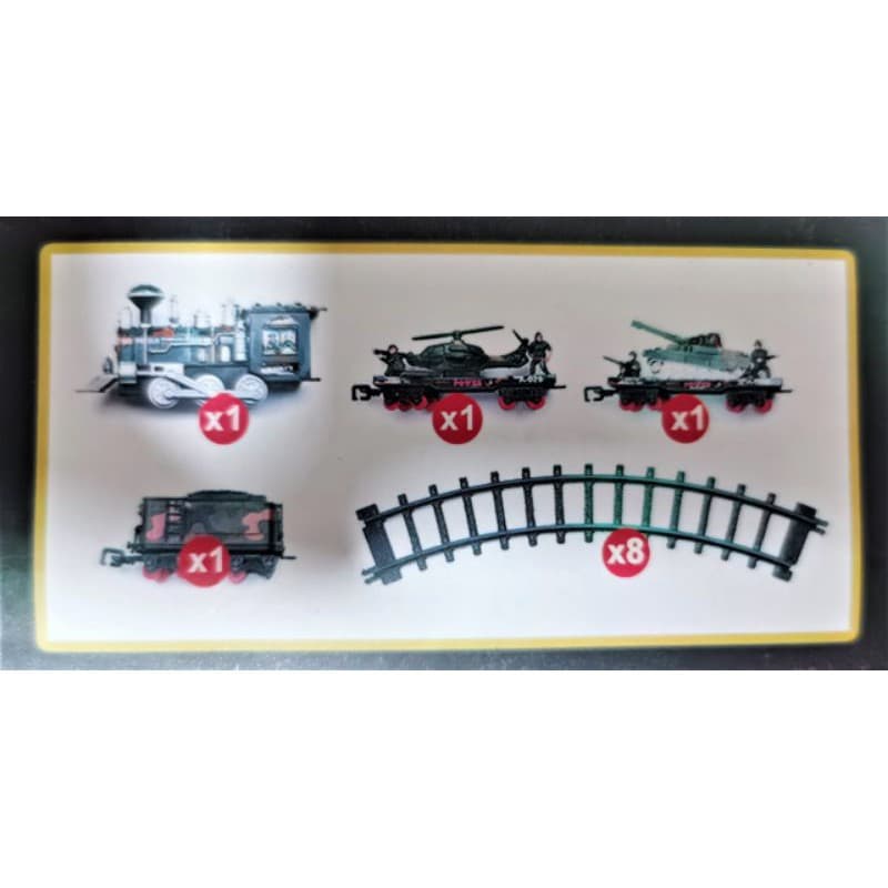 MA Army Train With Big Track
