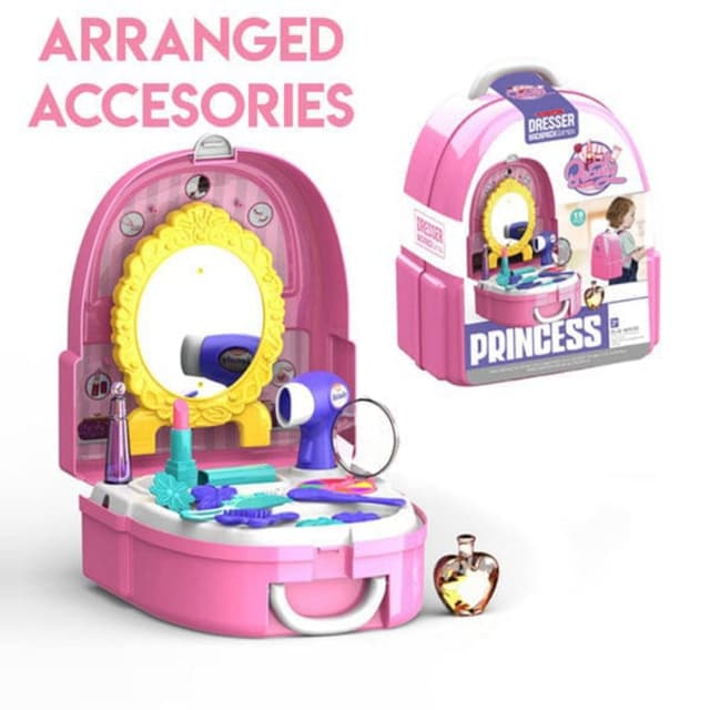 Portable Makeup Set Backpack