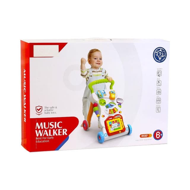 Baby Sit-to-Stand Learning Walker Trolley Big Size