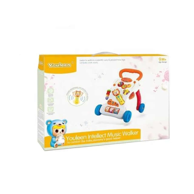 Baby Sit-to-Stand Learning Walker Trolley