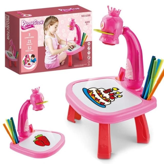 Kids Painting & Drawing Projector Table